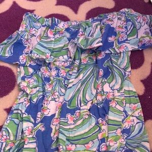 Lilly Pulitzer strapless